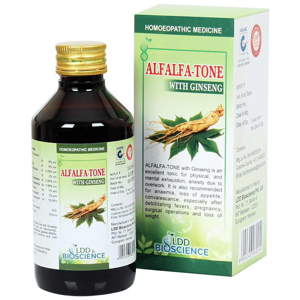 LDD Bioscience Alfalfa-Tone with Ginseng