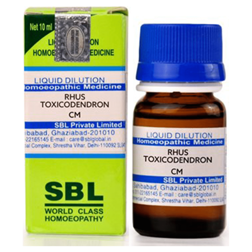 SBL Rhus Toxicodendron Dilution CM CH