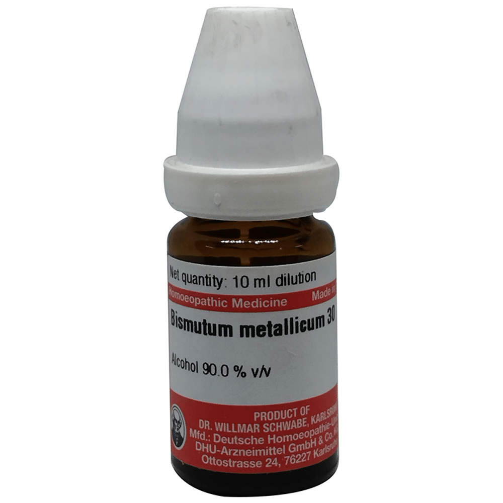 Dr Willmar Schwabe Germany Bismutum Metallicum Dilution 30