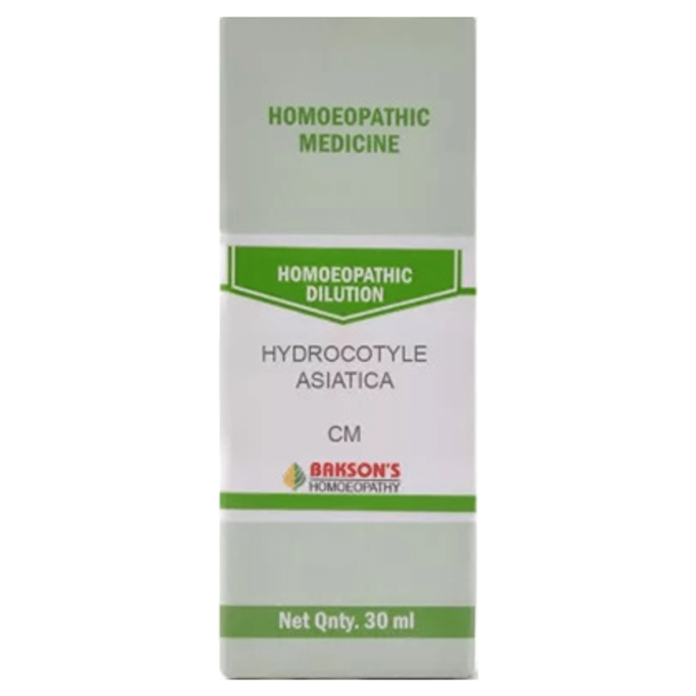 Bakson's Homeopathy Hydrocotyle Asiatica Dilution CM