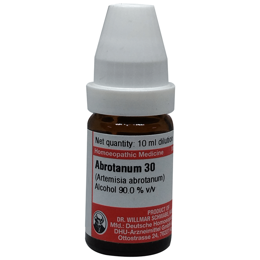 Dr Willmar Schwabe Germany Abrotanum Dilution 30