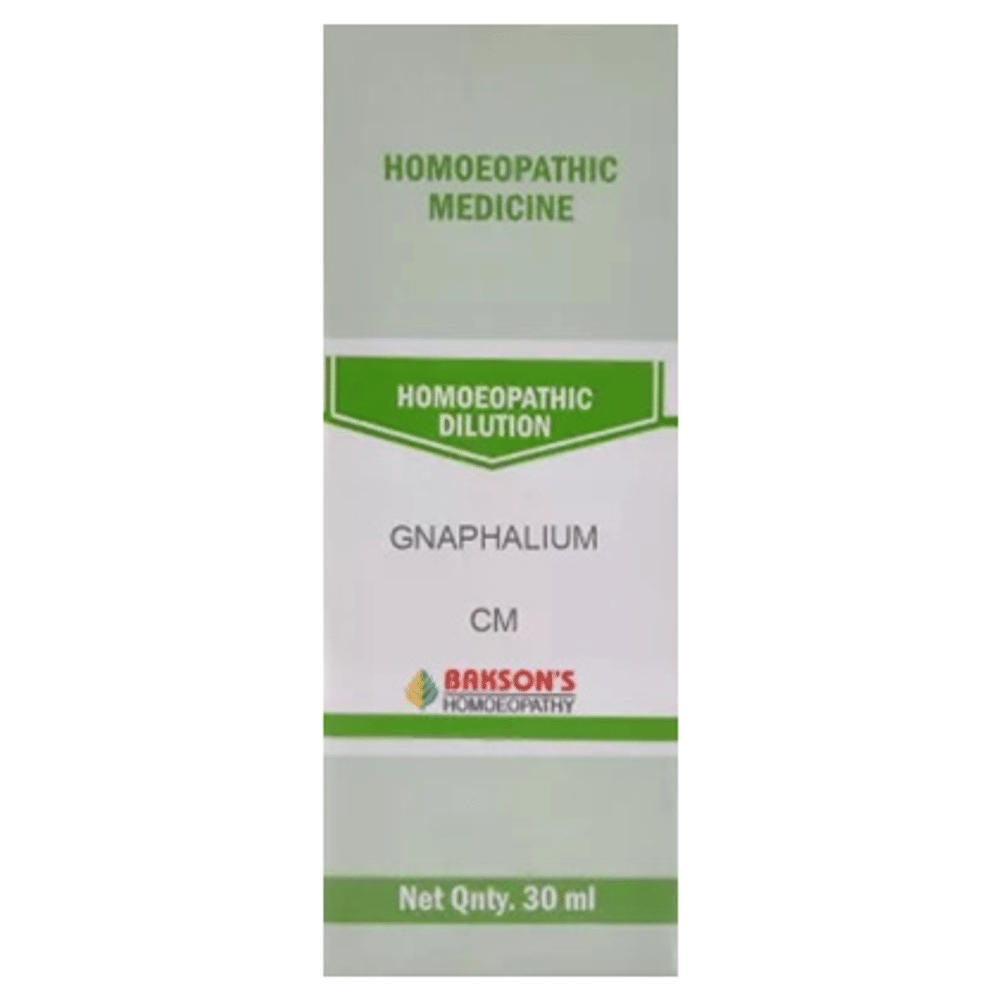 Bakson's Homeopathy Gnaphalium Dilution CM