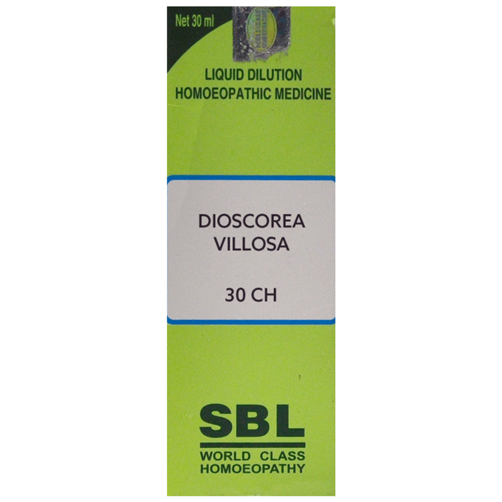 SBL Dioscorea Villosa Dilution 30 CH