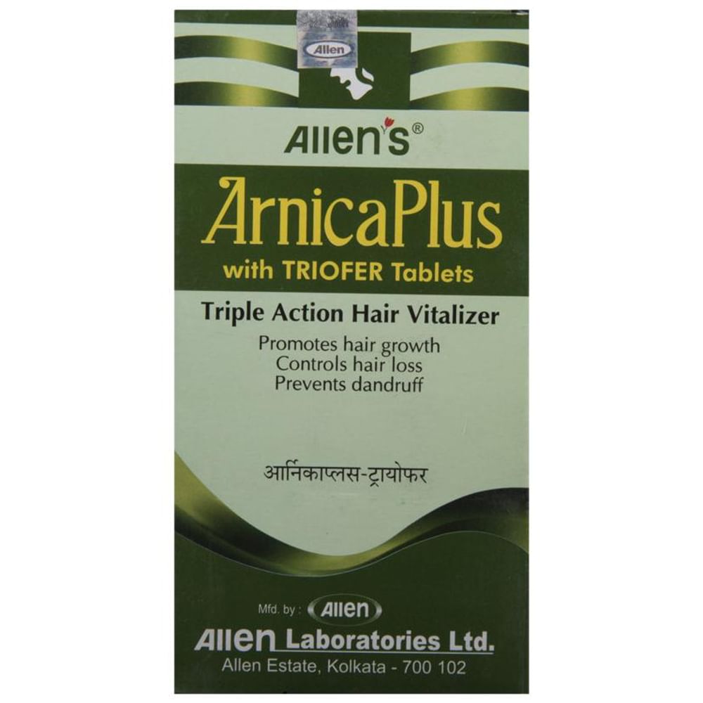 Allen Laboratories Arnica Plus (Hair Vitalizer 100 Ml+ Triofer 50 Tablets) Kit