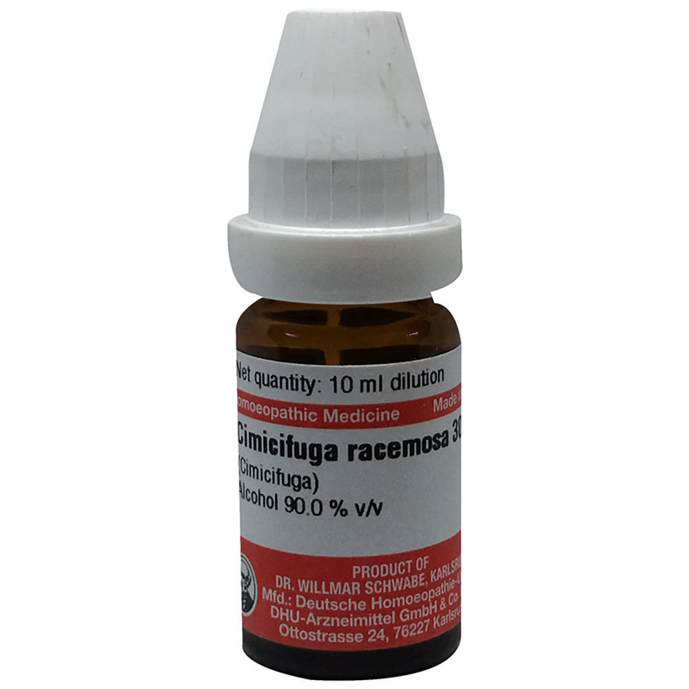 Dr Willmar Schwabe Germany Cimicifuga Racemosa Dilution 30