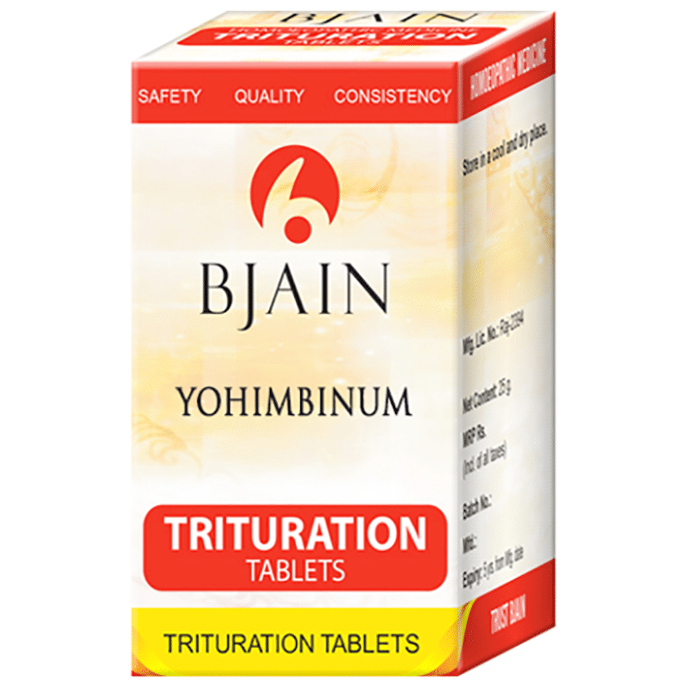 Bjain Yohimbinum Trituration Tablet 3X