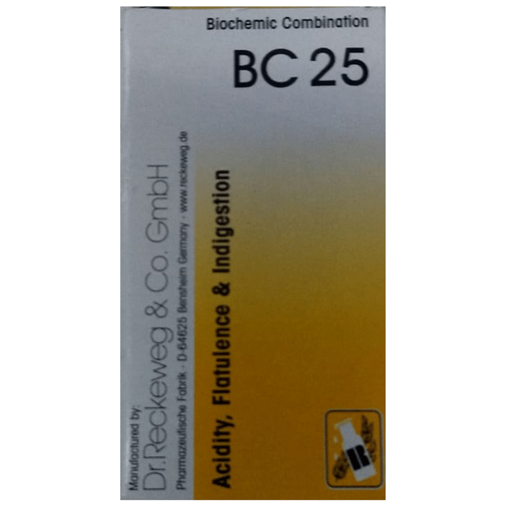 Dr. Reckeweg Biochemic Combination 25 (BC 25) Tablet