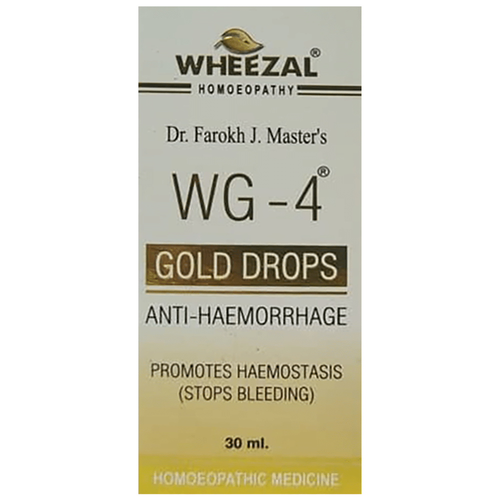 Wheezal WG4 Anti-Haemorrhage Gold Drop