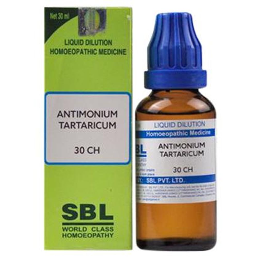 SBL Antimonium Tartaricum Dilution 30 CH