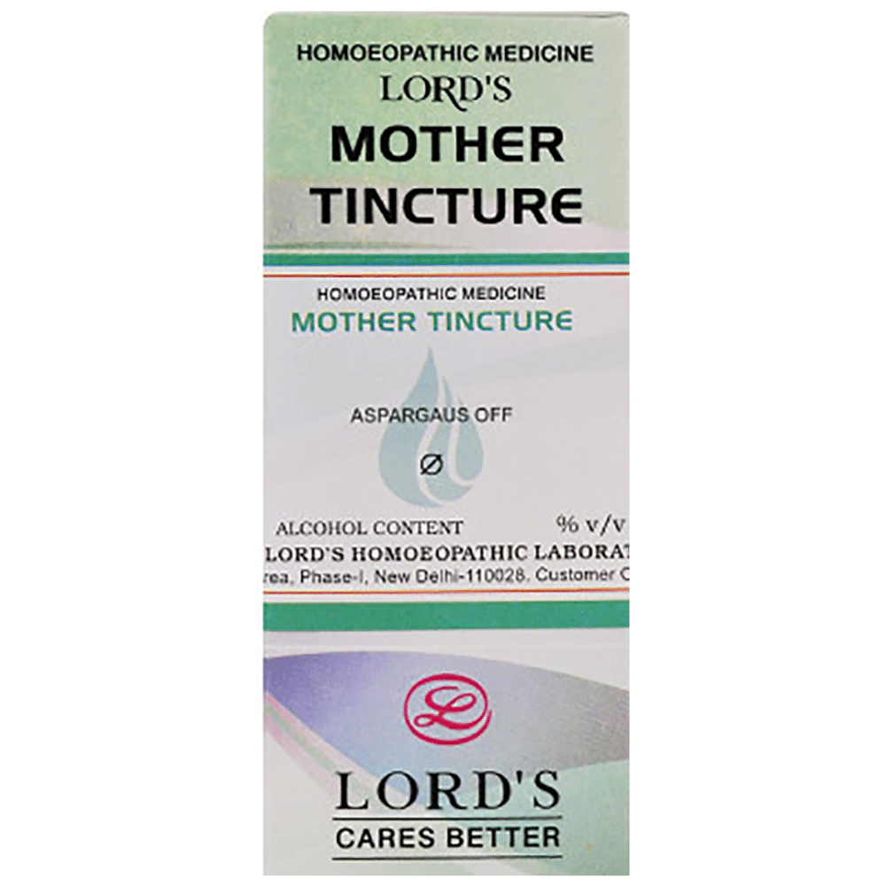 Lord's Aspargaus Off Mother Tincture Q