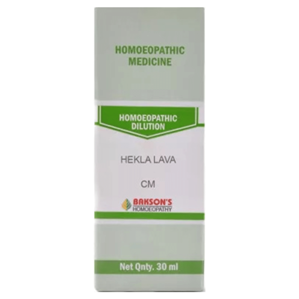 Bakson's Homeopathy Hekla Lava Dilution CM