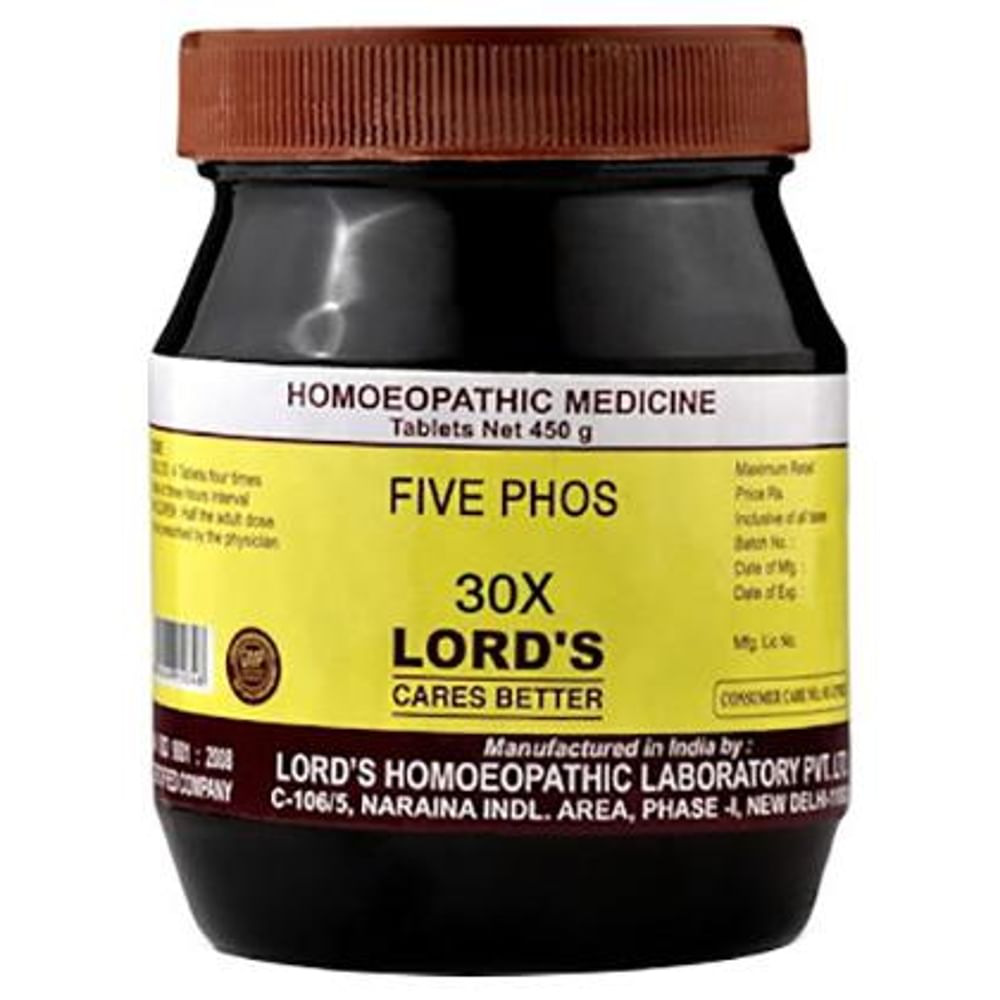 Lord's Five Phos Biocombination Tablet 30X