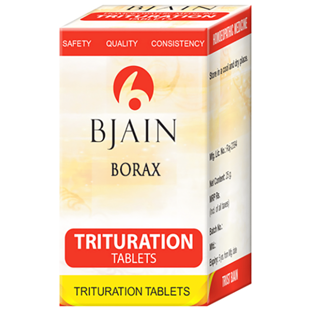 Bjain Borax Trituration Tablet 6X