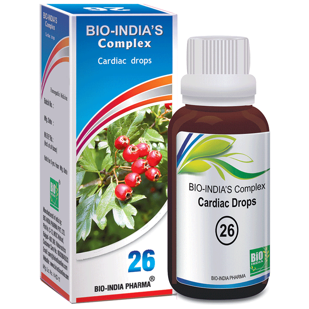 Bio India Complex 26 Cardiac Drop