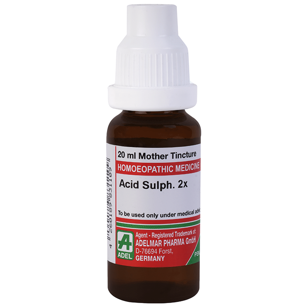 ADEL Acid Sulph. 2X Mother Tincture