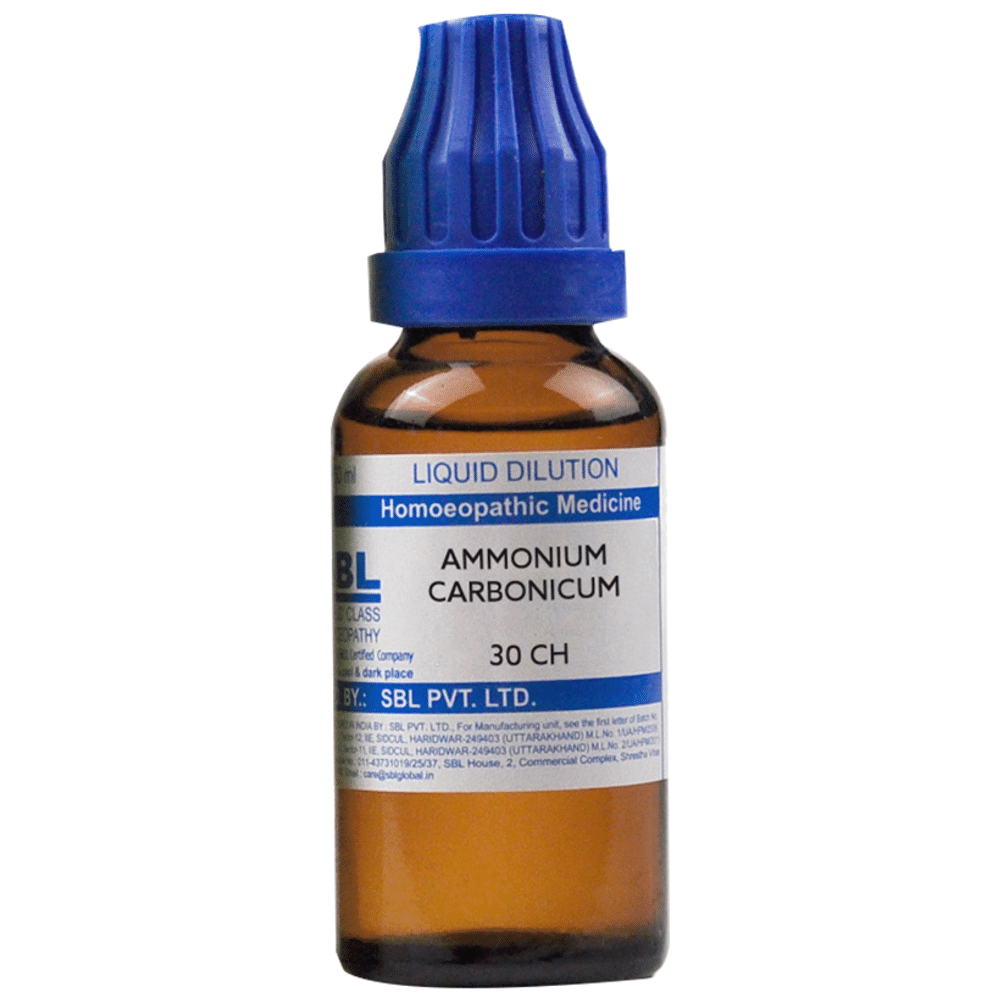 SBL Ammonium Carbonicum Dilution 30 CH