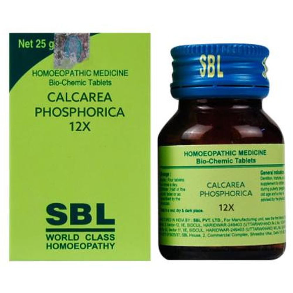 SBL Calcarea Phosphorica Biochemic Tablet 12X