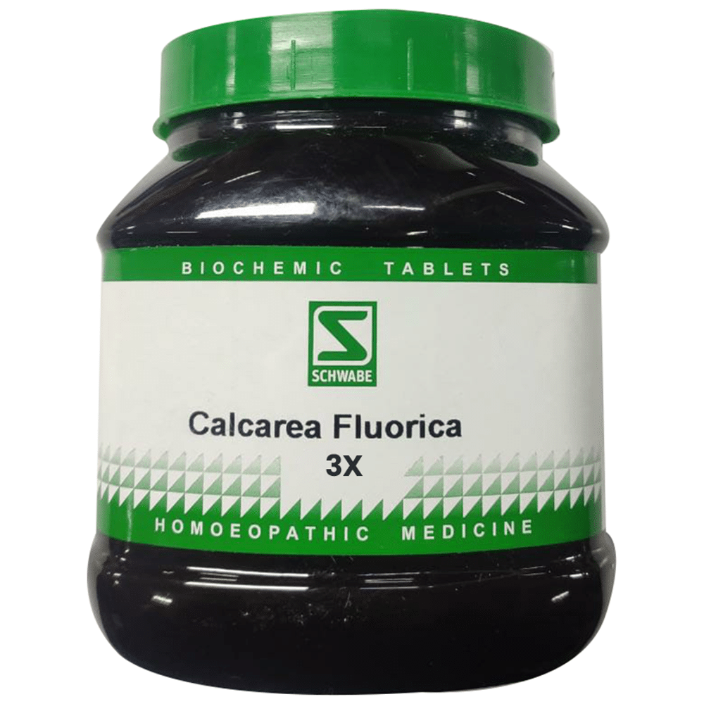 Dr Willmar Schwabe India Calcarea Fluorica Biochemic Tablet 3X