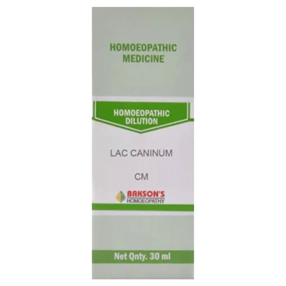 Bakson's Homeopathy Lac Caninum Dilution CM