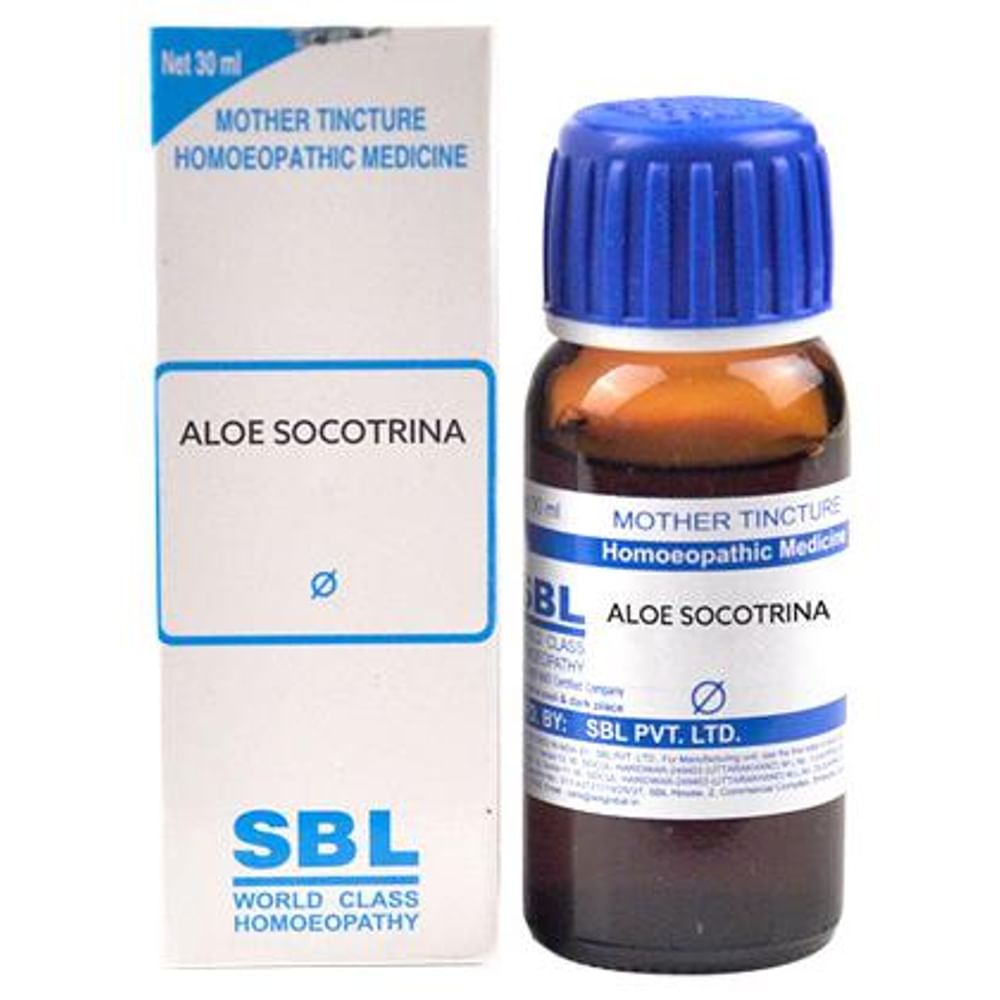 SBL Aloe Socotrina Mother Tincture Q