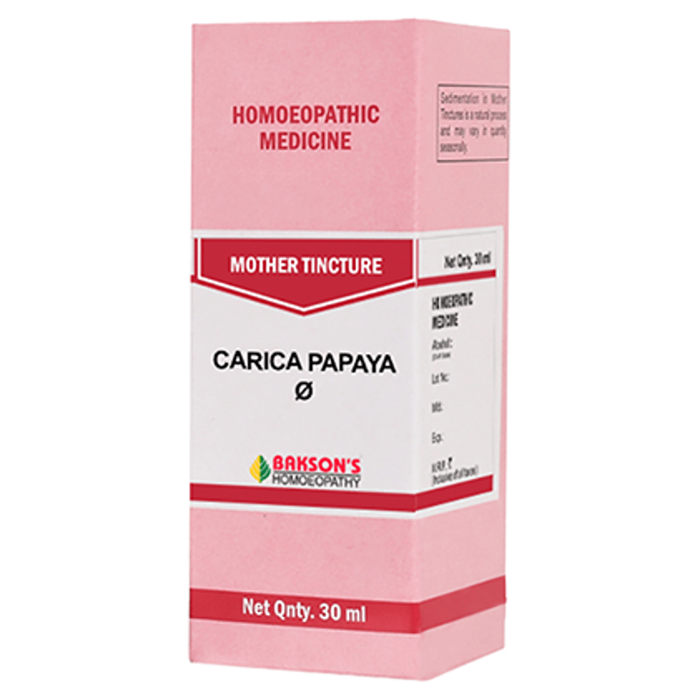 Bakson's Homeopathy Carica Papaya Mother Tincture Q