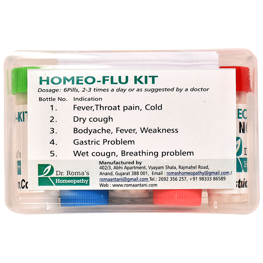 Dr. Romas Homeopathy Homeo Flu-Kit