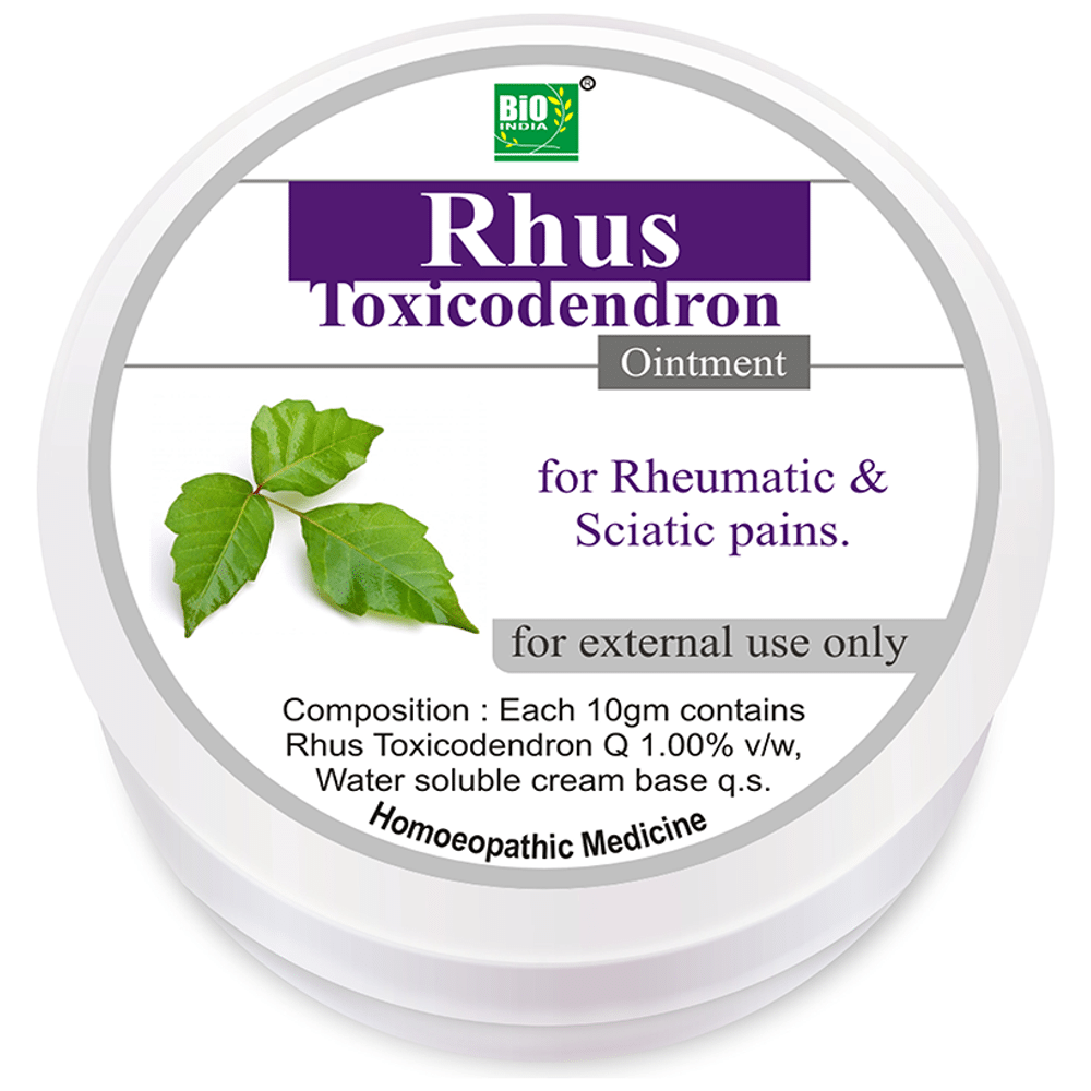 Bio India Rhus Toxicodendron Ointment