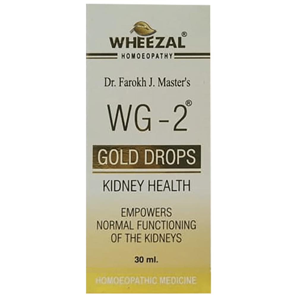 Wheezal WG2 Kidney Health Gold Drop