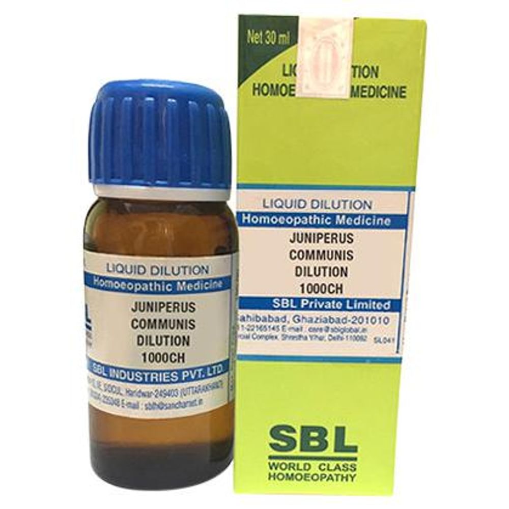 SBL Juniperus Communis Dilution 1000 CH