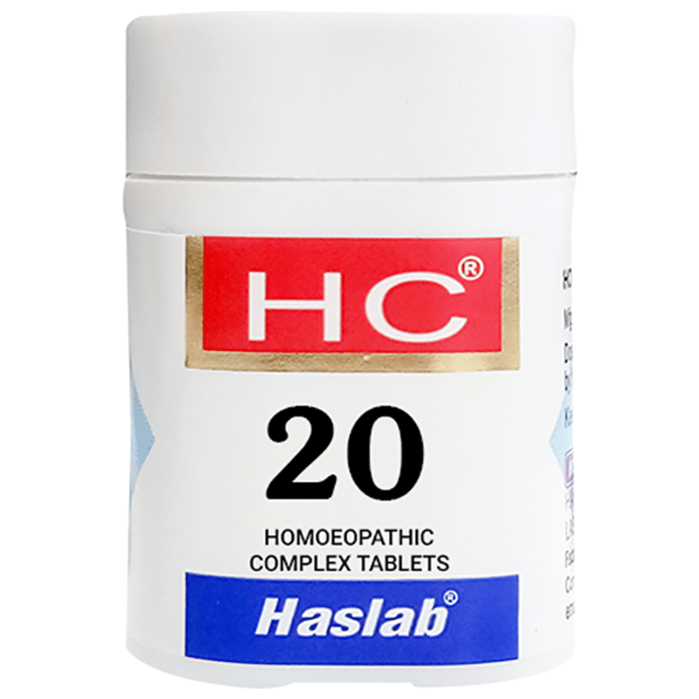 Haslab HC 20 Nux Vomica Complex Tablet