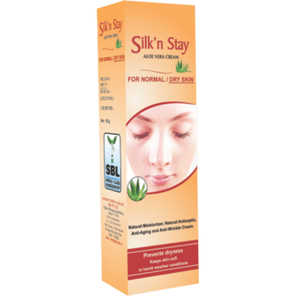 SBL Silk N Stay Aloe Vera Cream For Normal And Dry Skin