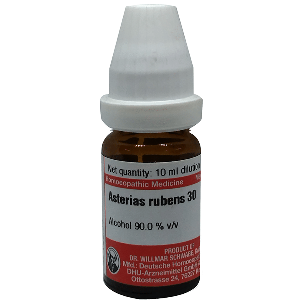 Dr Willmar Schwabe Germany Asterias Rubens Dilution 30