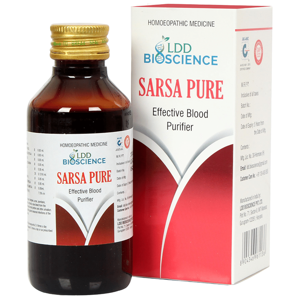 LDD Bioscience Sarsa Pure Blood Purifier Syrup