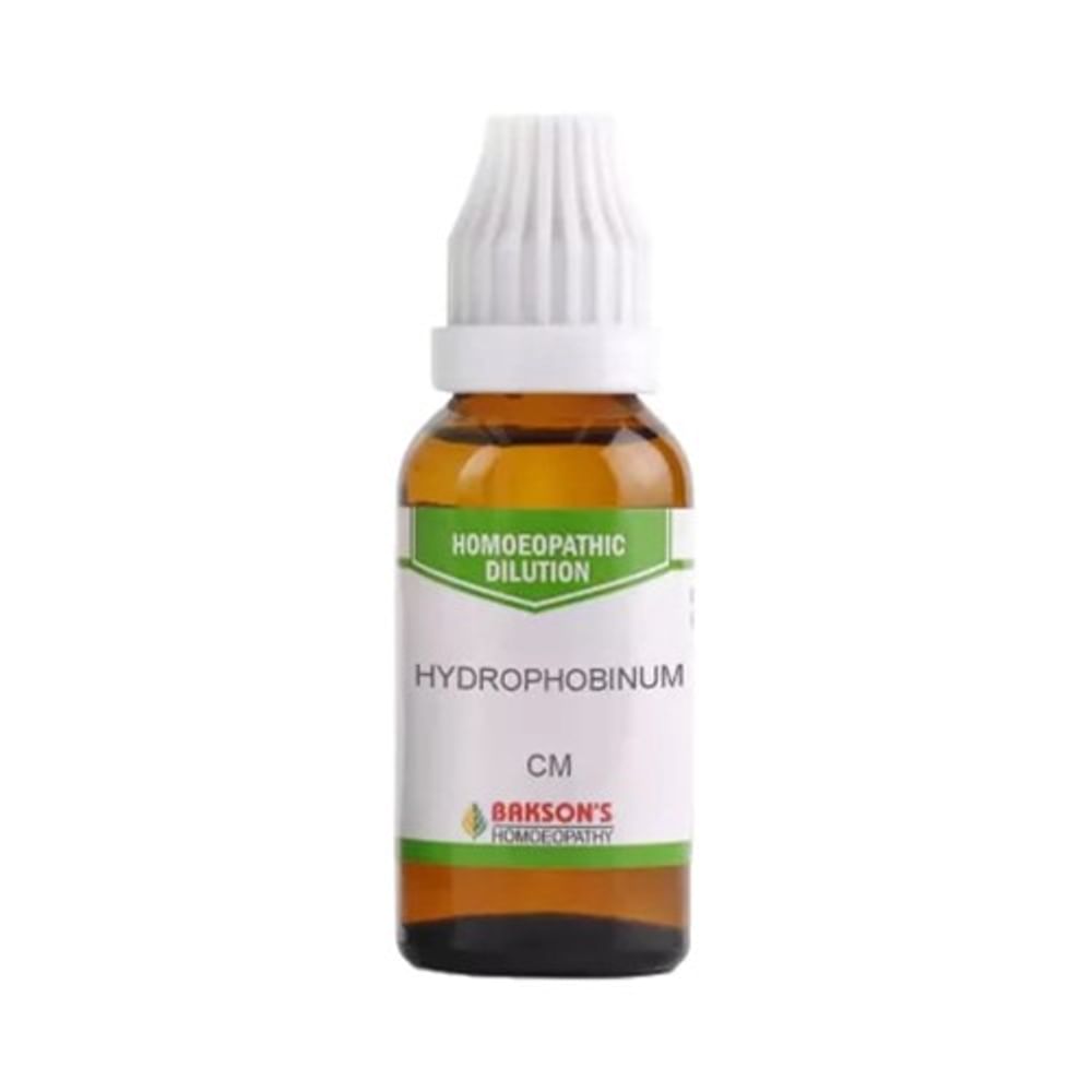 Bakson's Homeopathy Hydrophobinum Dilution CM