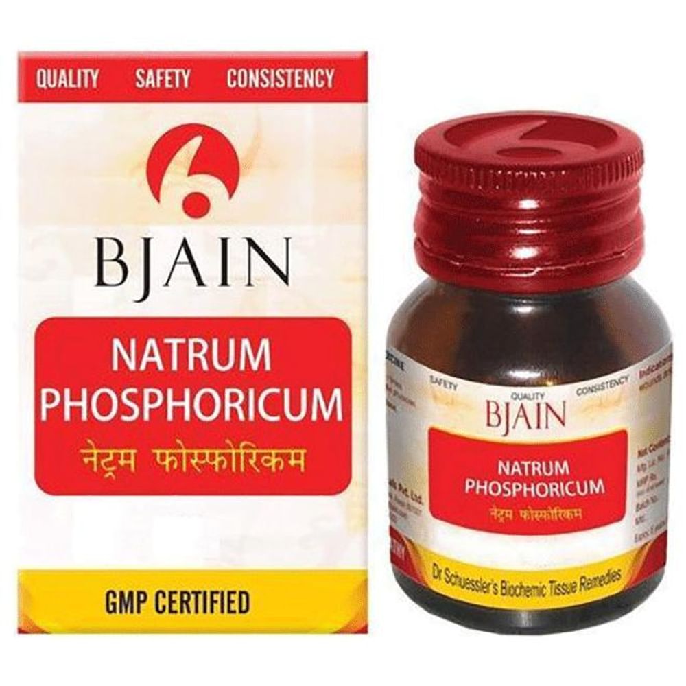 Bjain Natrum Phosphoricum Biochemic Tablet 12X