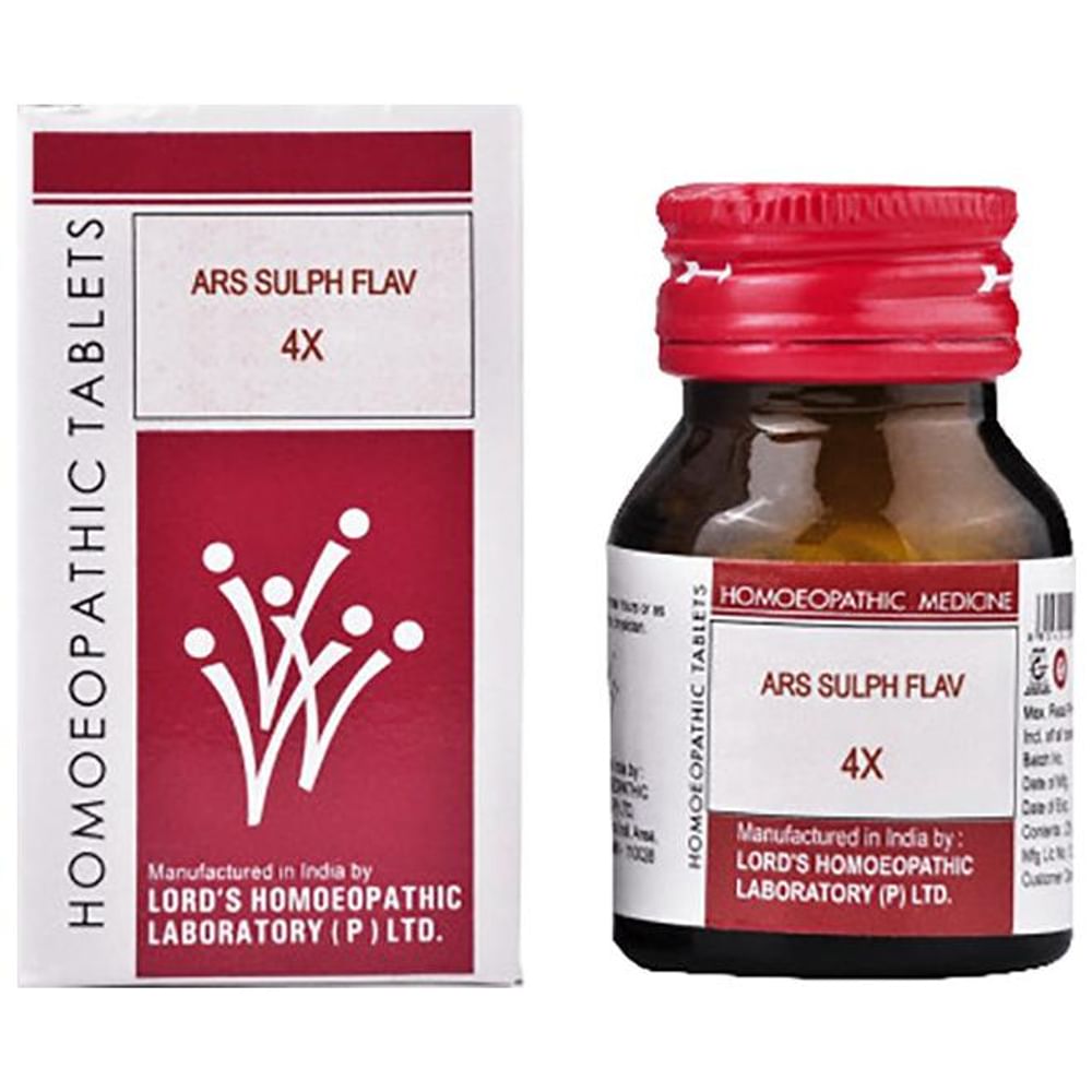 Lord's Ars Sulph Flav Trituration Tablet 4X