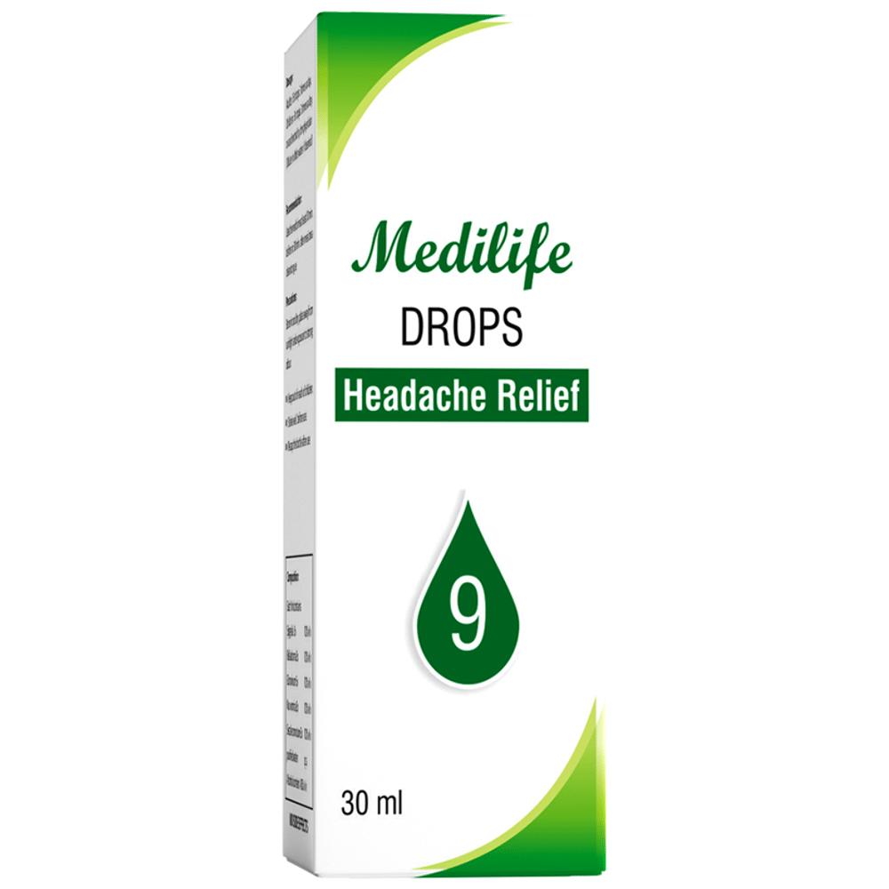 Medilife No 9 Headache Relief Drop (30ml Each)