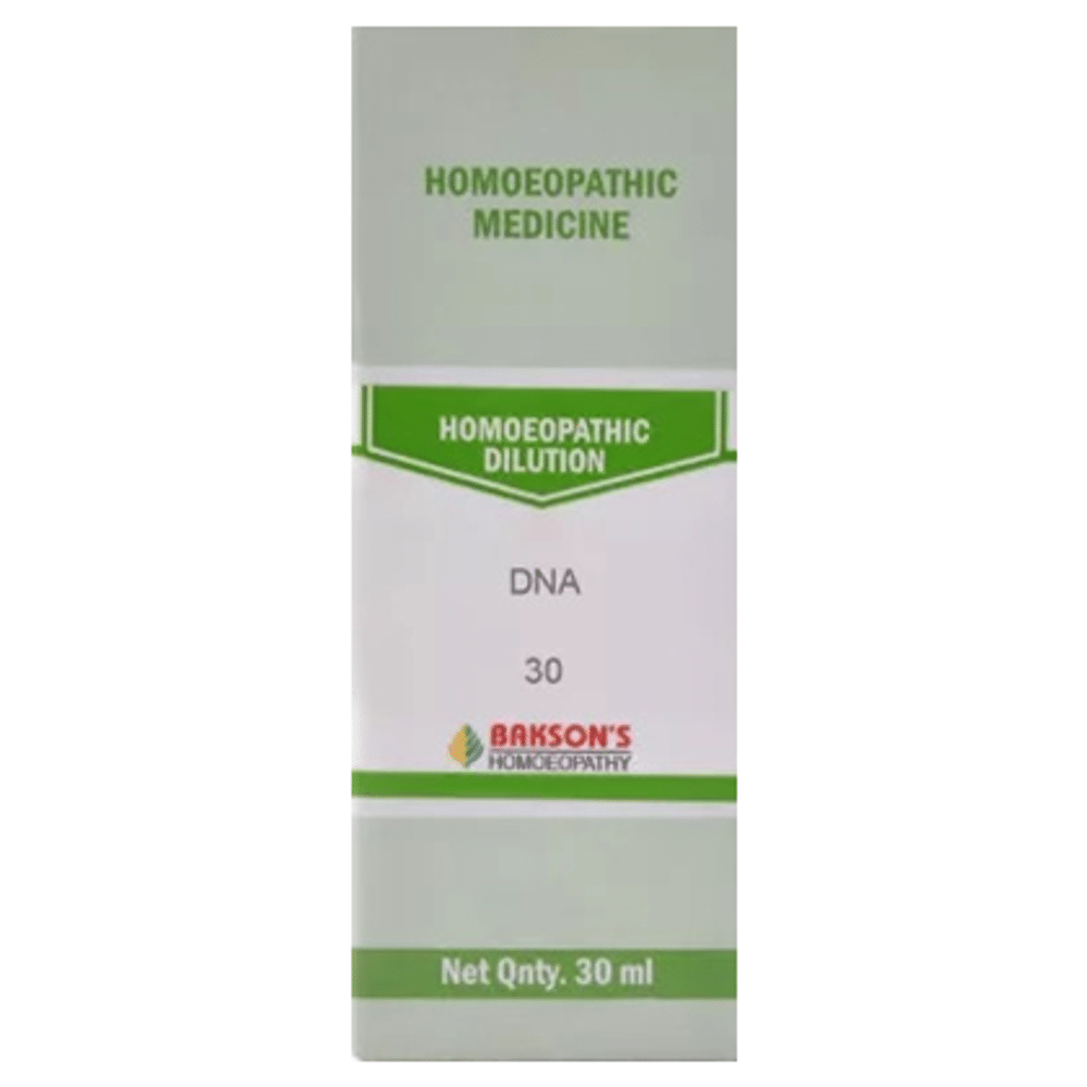 Bakson's Homeopathy DNA Dilution 30