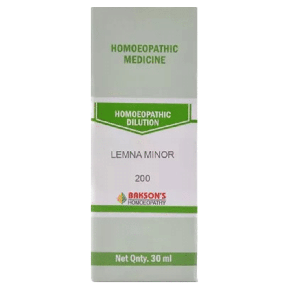 Bakson's Homeopathy Lemna Minor Dilution 200 CH