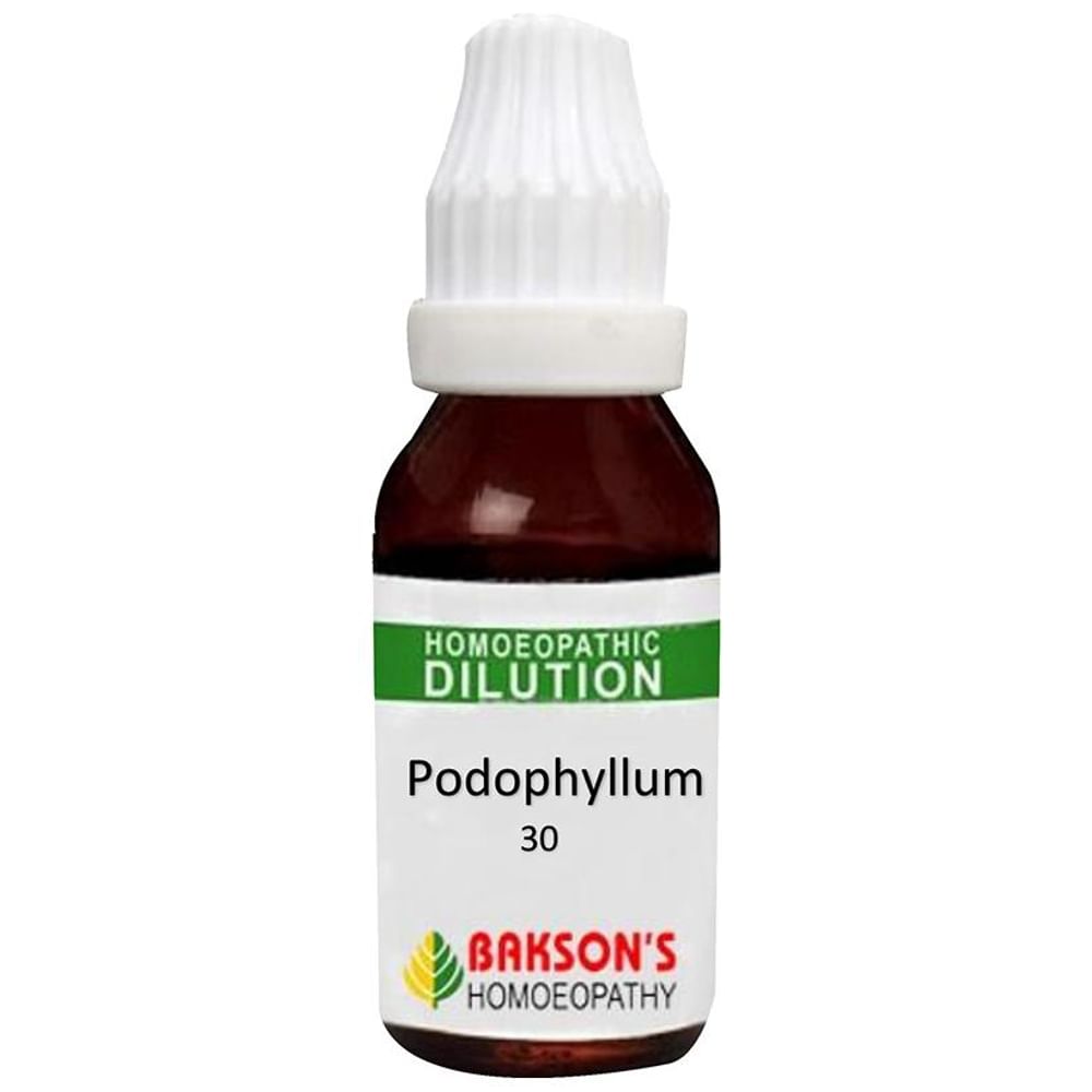 Bakson's Homeopathy Podophyllum Dilution 30 CH