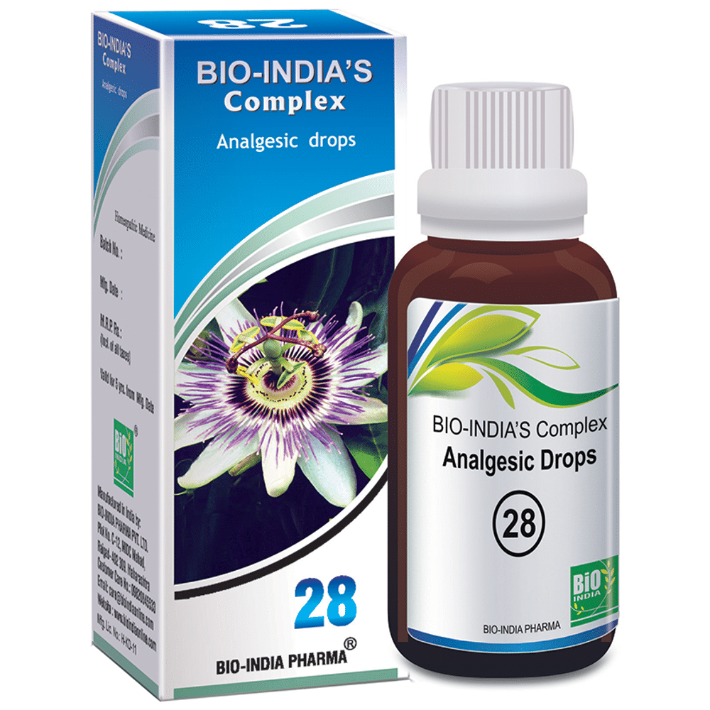 Bio India Complex 28 Analgesic Drop