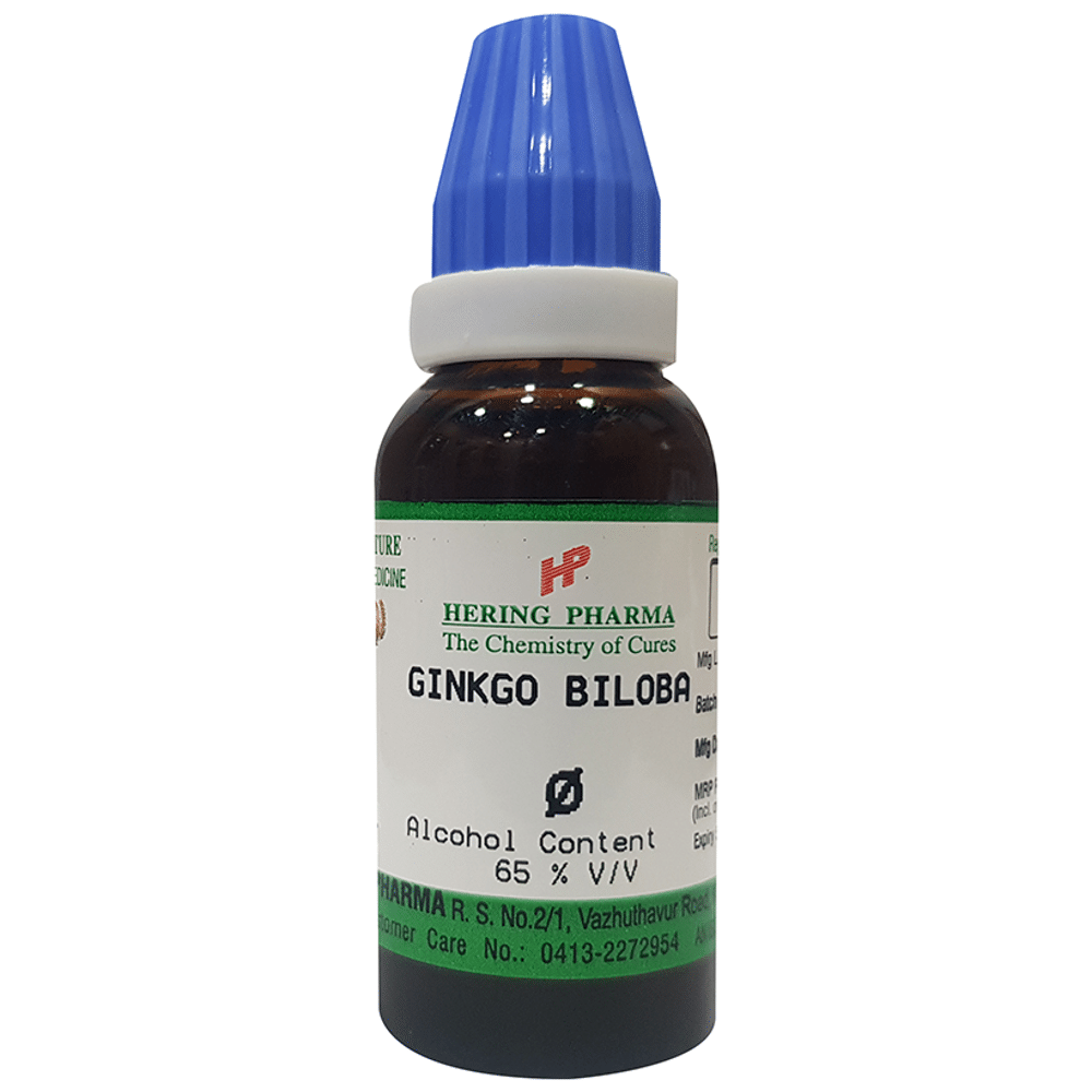 Hering Pharma Ginkgo Biloba Mother Tincture Q