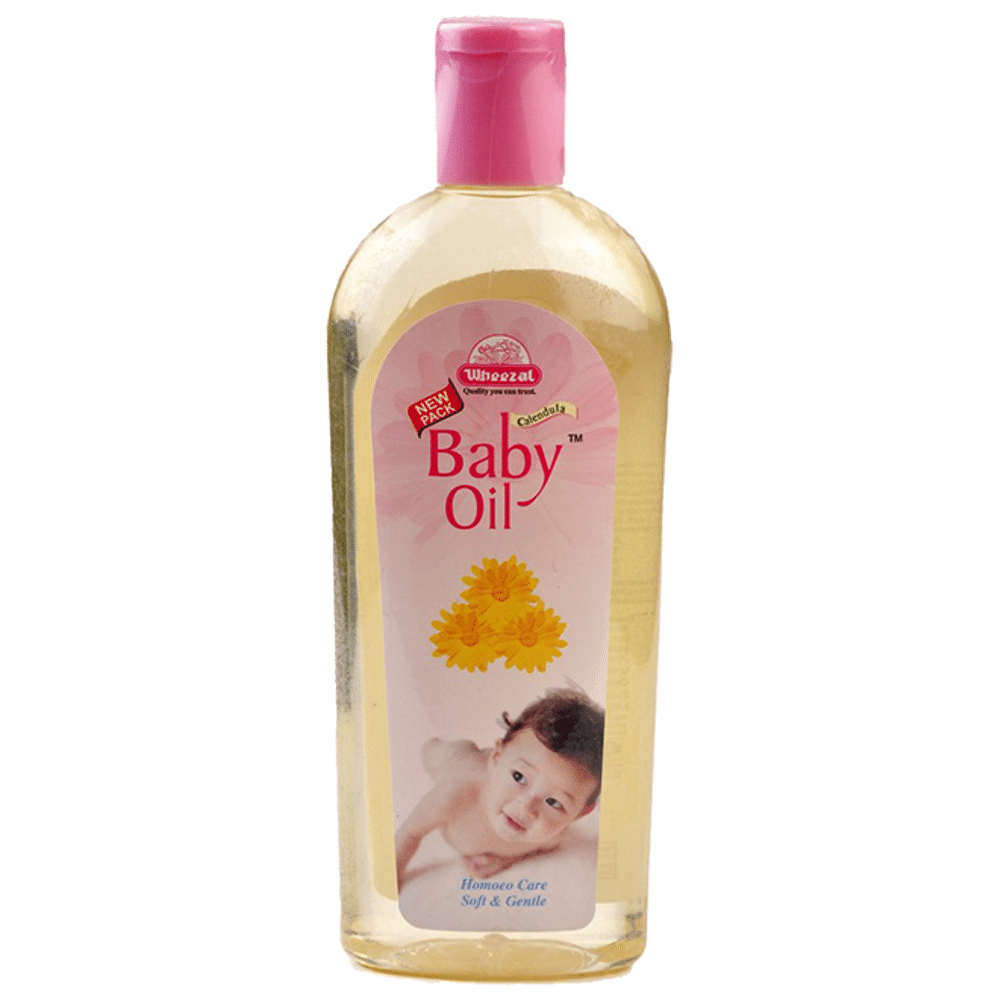 Wheezal Calendula Baby Oil