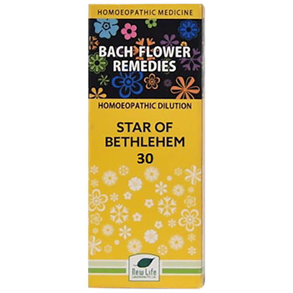 New Life Bach Flower Star Of Bethlehem 30