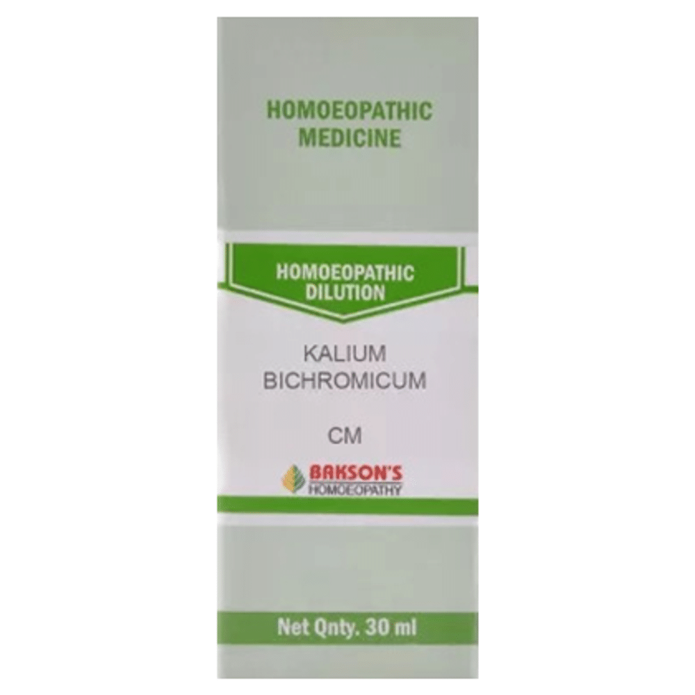 Bakson's Homeopathy Kalium Bichromicum Dilution CM