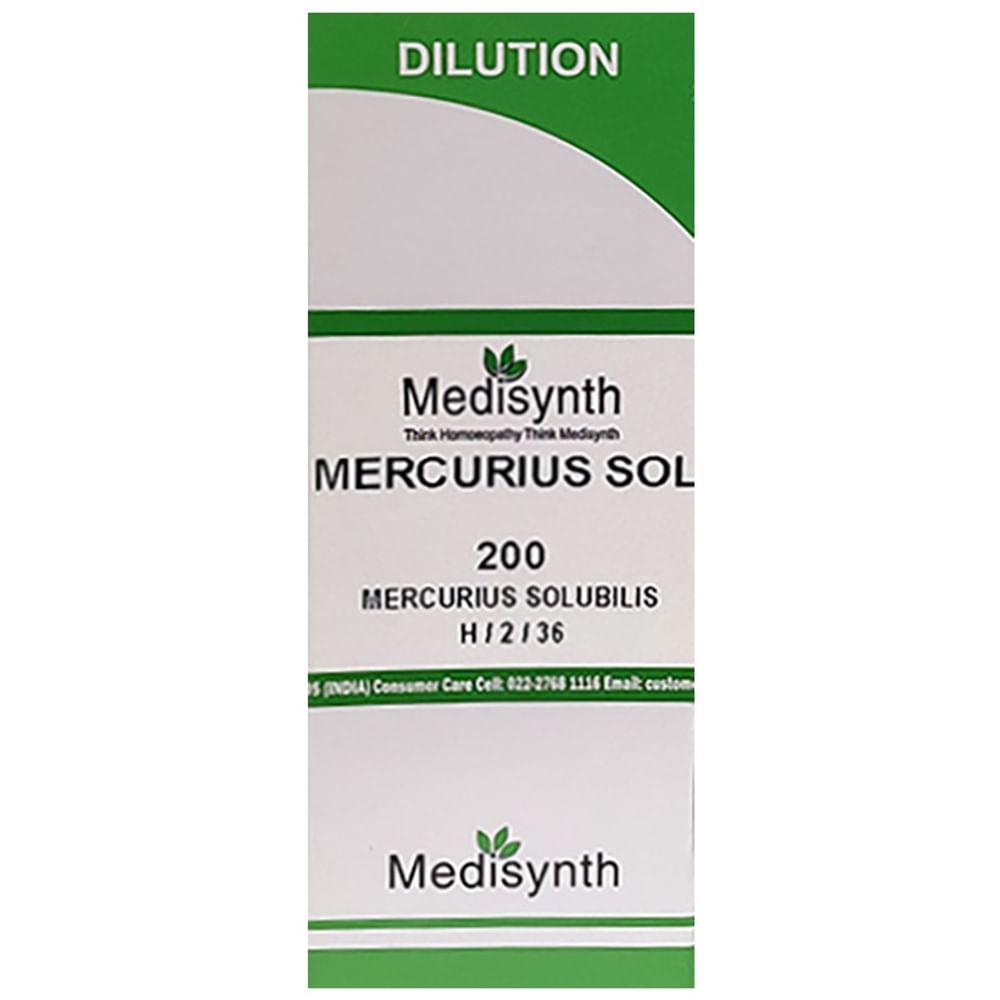 Medisynth Mercurius Solubilis Dilution 200