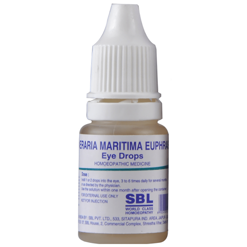 SBL Cineraria Maritima Euphrasia Eye Drop 