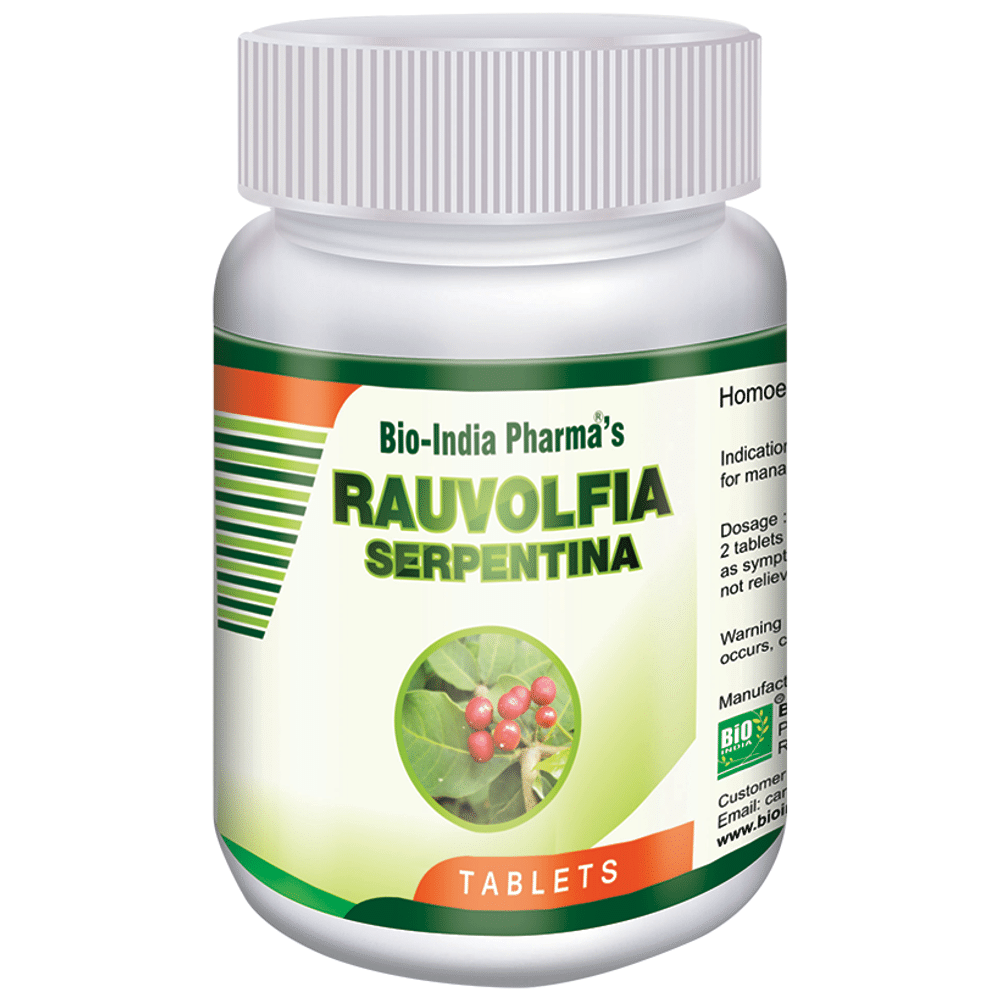 Bio India Rauvolfia Serpentina Tablet