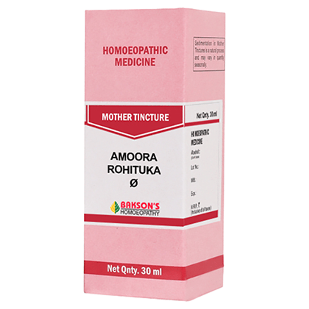 Bakson's Homeopathy Amoora Rohituka Mother Tincture Q