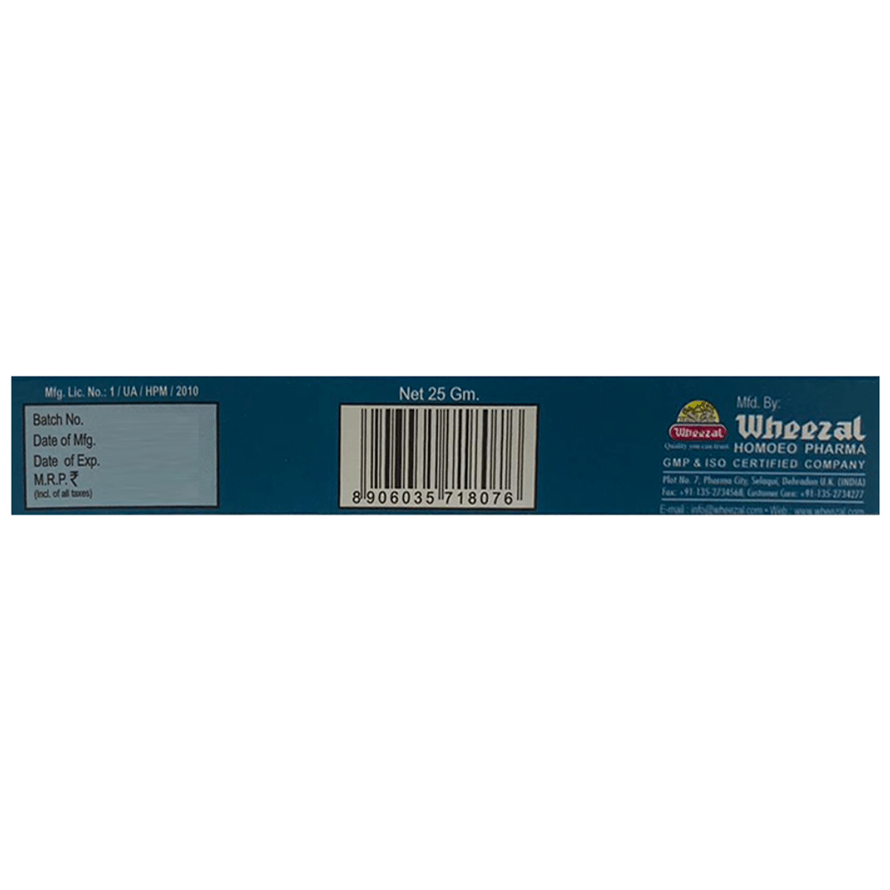 Wheezal Chrysarobinum Ointment